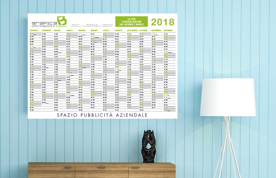 calendari da muro personalizzati